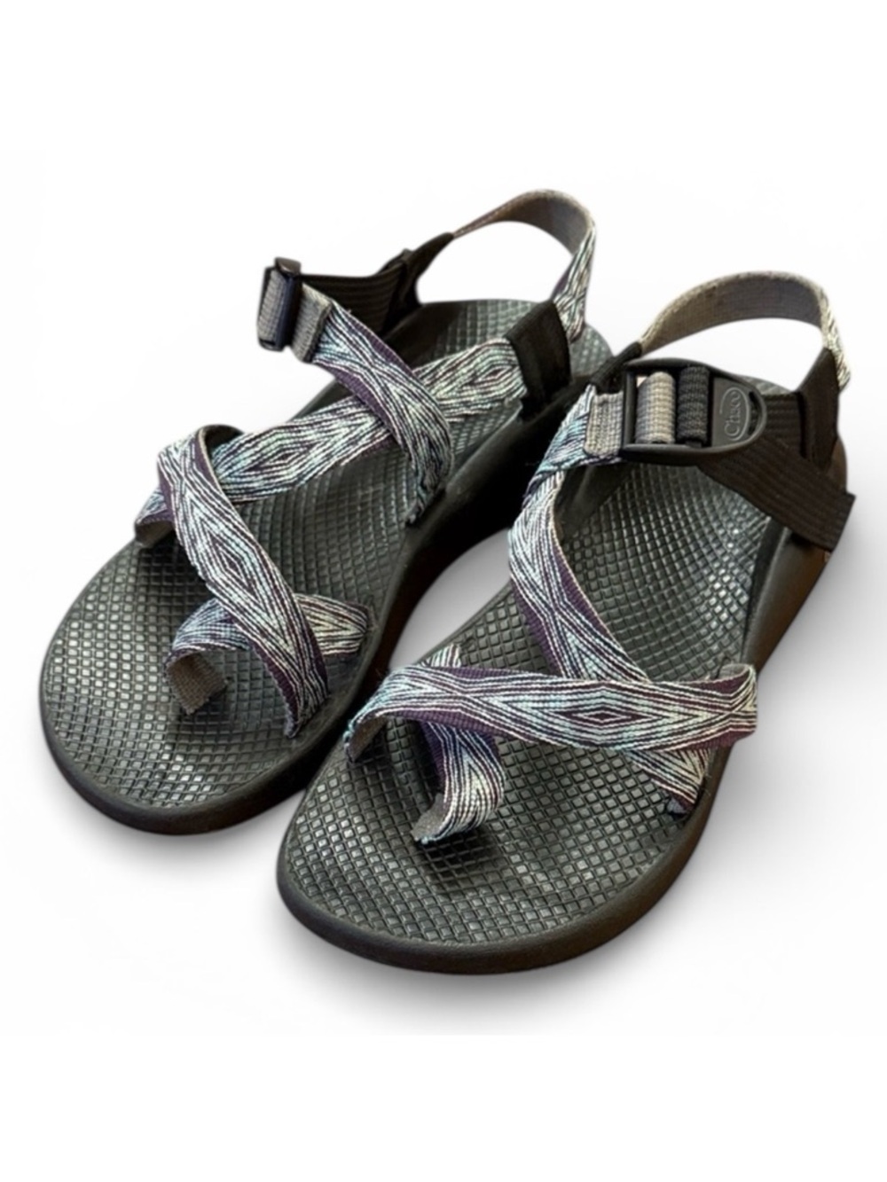 Chaco Z/2 Yampa Classic Pixel Weave Sandal Toe Loop J103426 Purple Blue US8/EU39